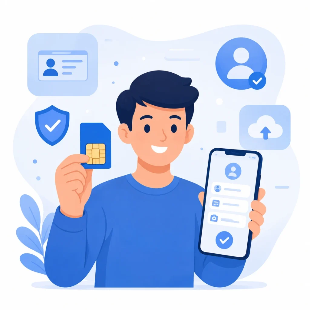 TM SIM Registration 7 Register Via GlobeOne App